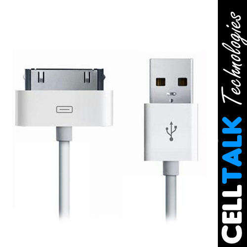 30 Pin USB Data Cable For iPhone 3 4 4S iPad /1/2/3 iOS 7.1.1 Compatible